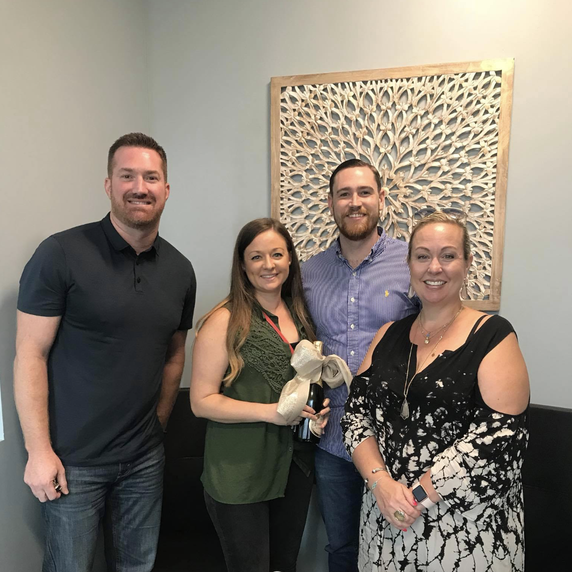 Closing day on our first home September 2018!
