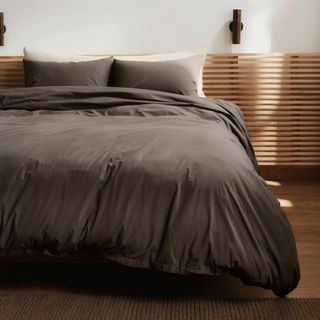 Percale Long-Staple Egyptian Cotton Duvet & Sham Set