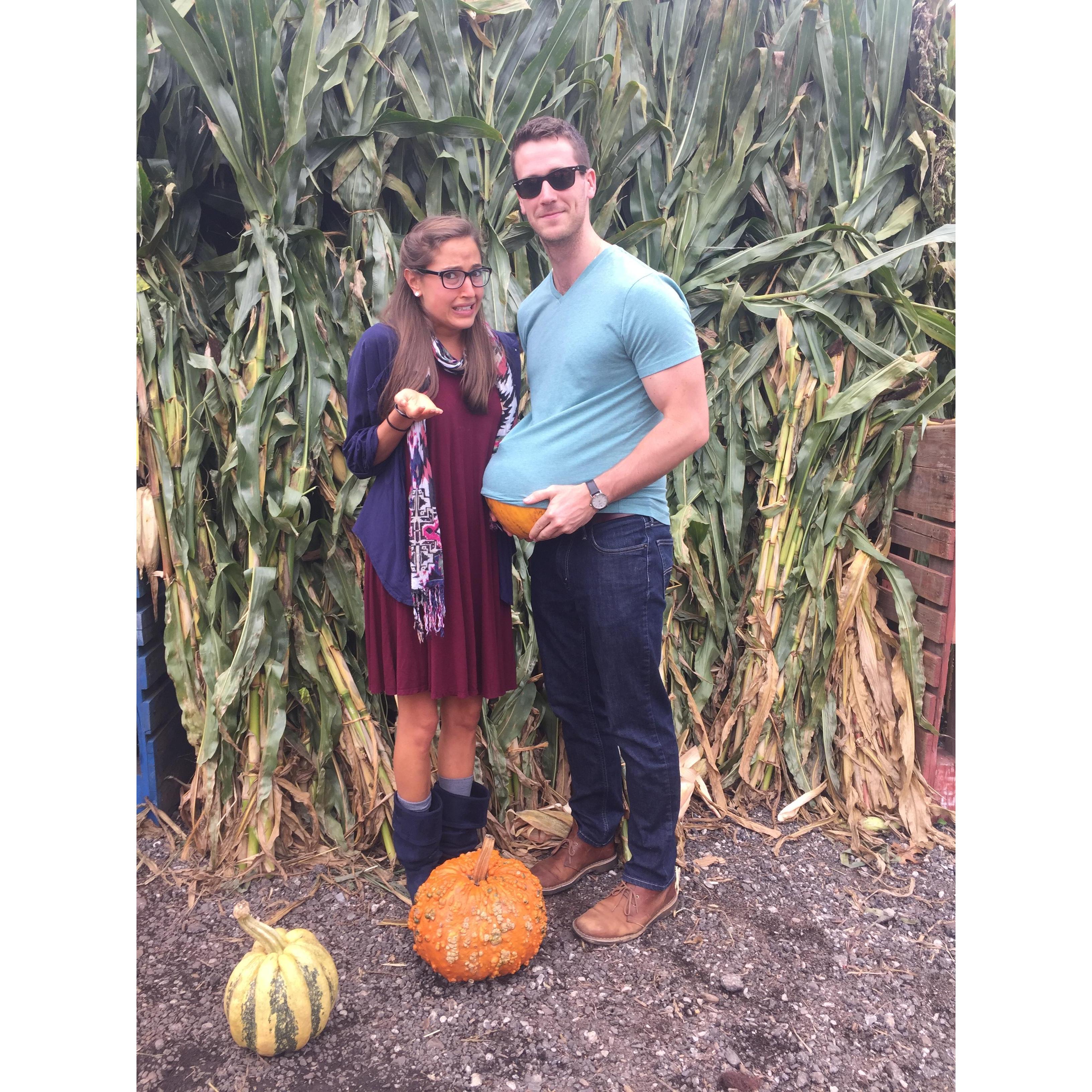 Prepping for our future "pumpkins"
