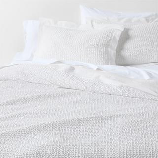 Organic Cotton Waffle Duvet Cover