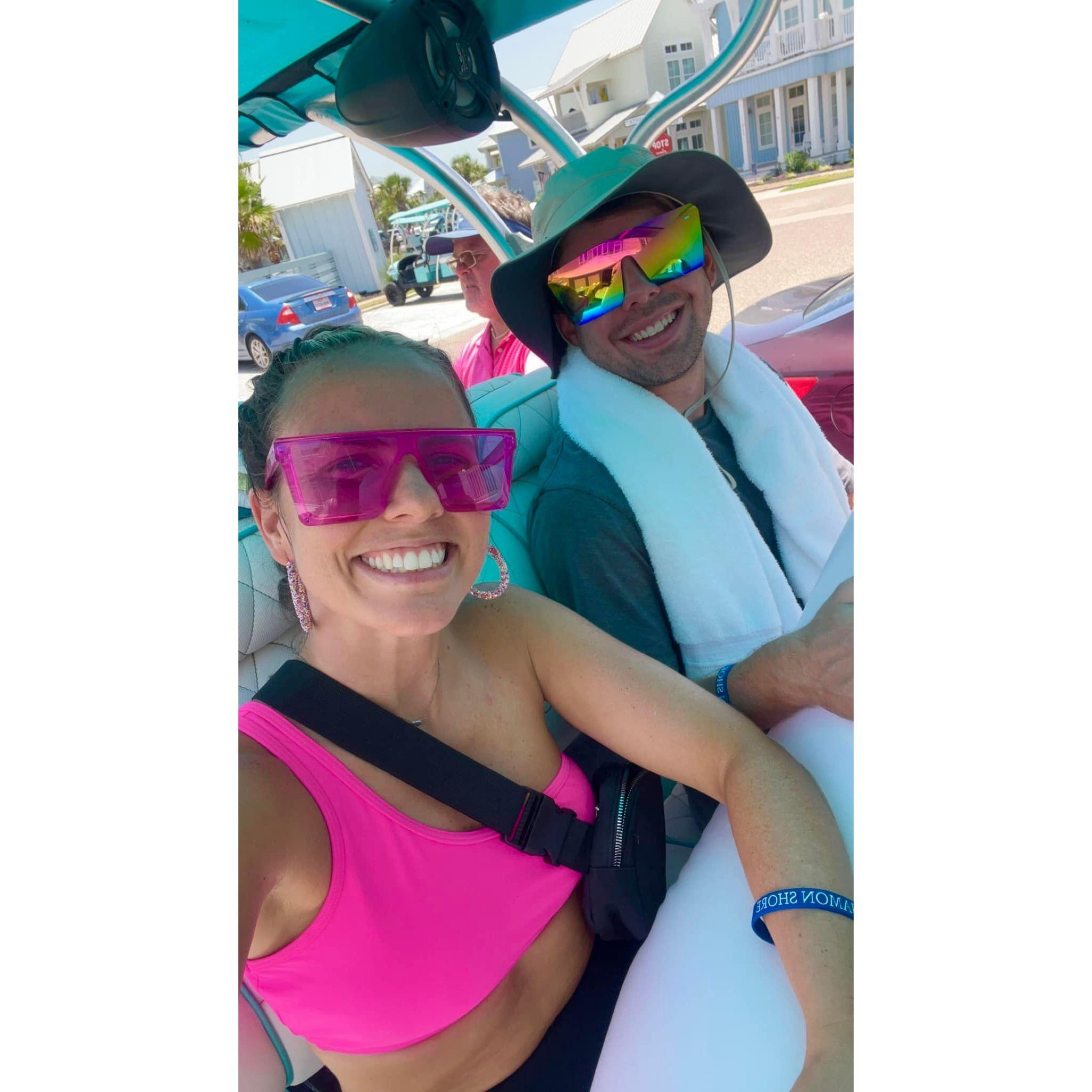 We love the beach