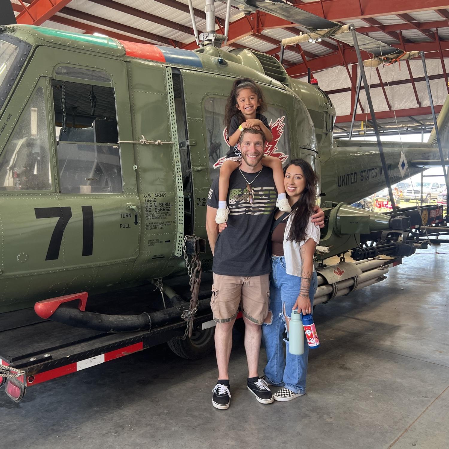 We took Franz to the Annual Air Show in Lubbock for his birthday❤️
