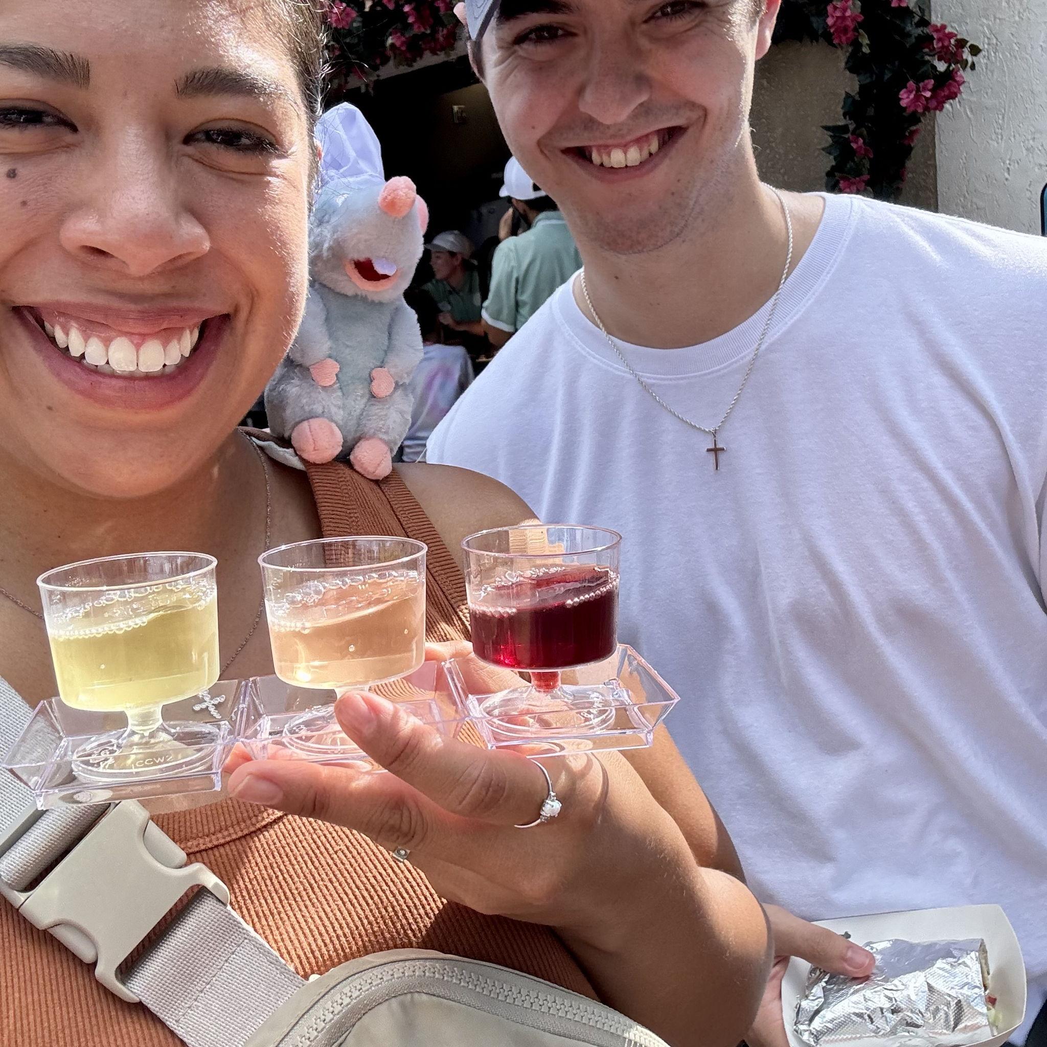 First time experiencing the Food and Wine Festival at Epcot.