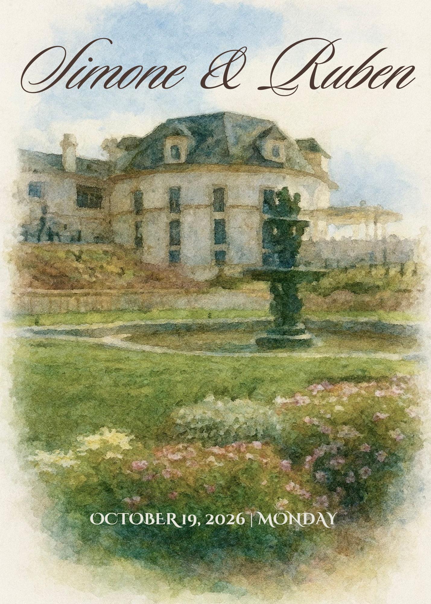 The Wedding Website of Simone de Souza and Ruben Ruvalcaba