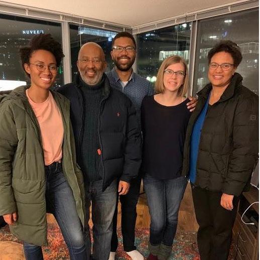 Wilson family visits Chicago