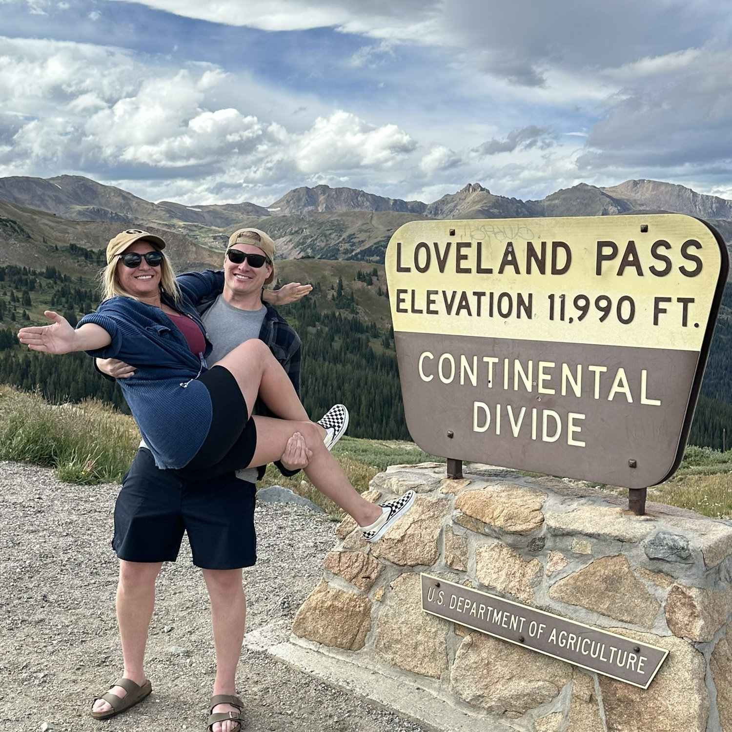 “Kiss the mountain air we breathe”