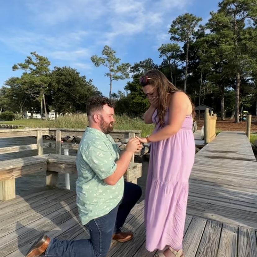 August 8, 2023: the day Jacob asked Anna to be his wife