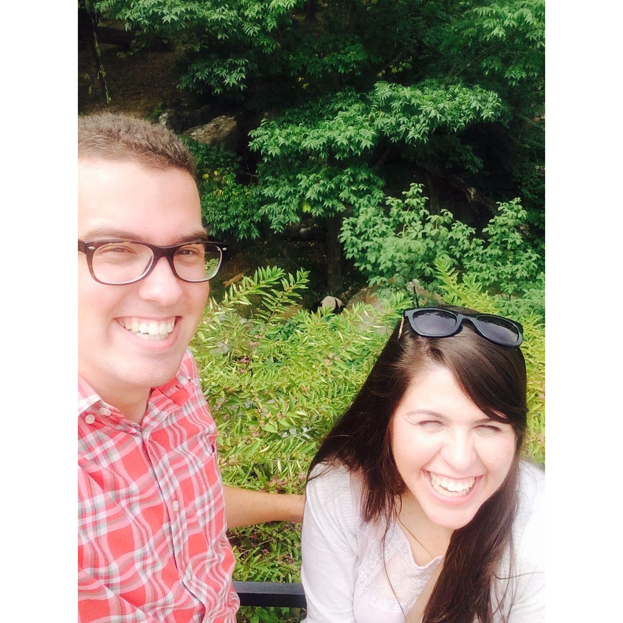 Our first date at the National Zoo
August 23, 2015