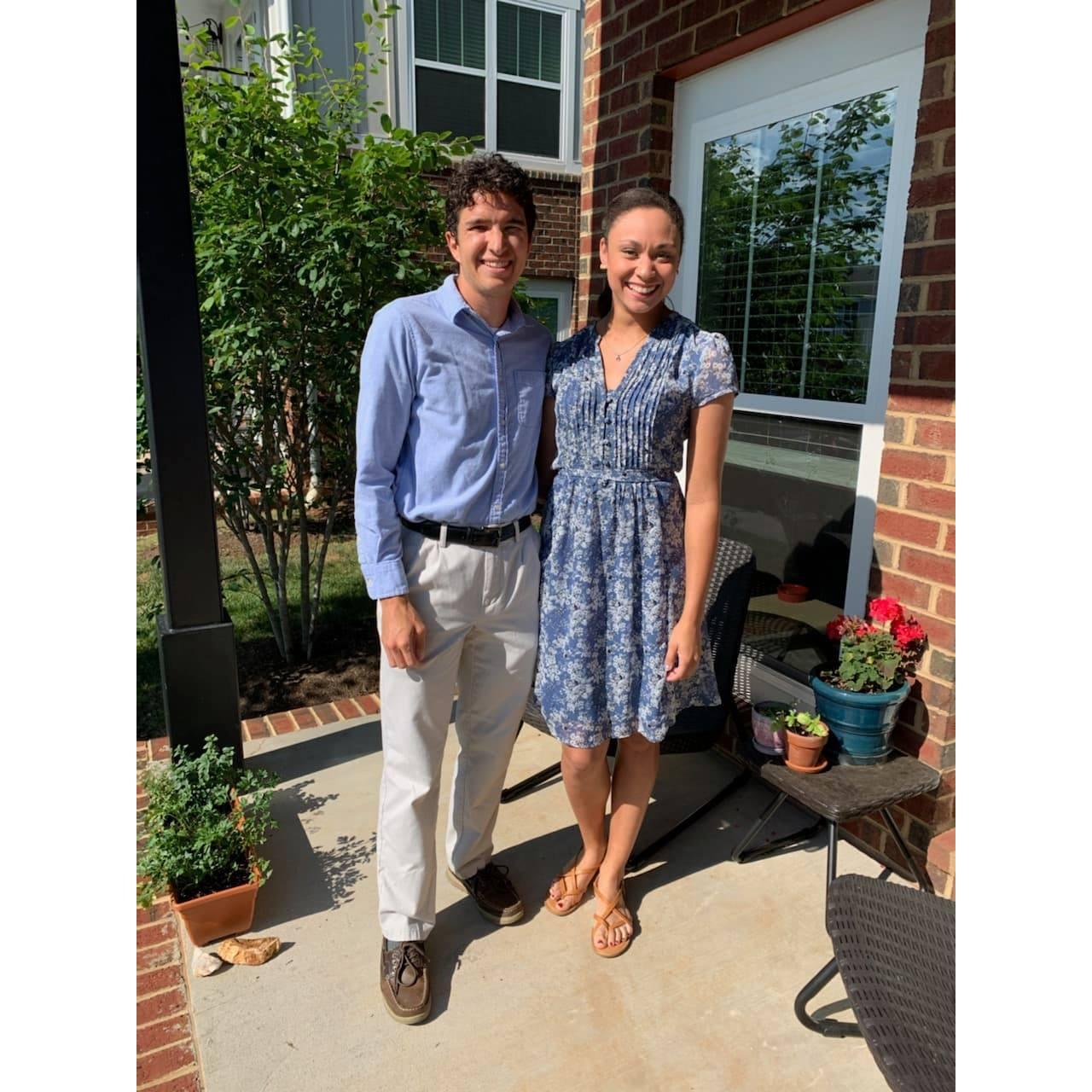 Our very first picture together!