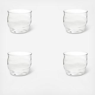 Farm To Table Double Old Fashioned Glass, Set of 4