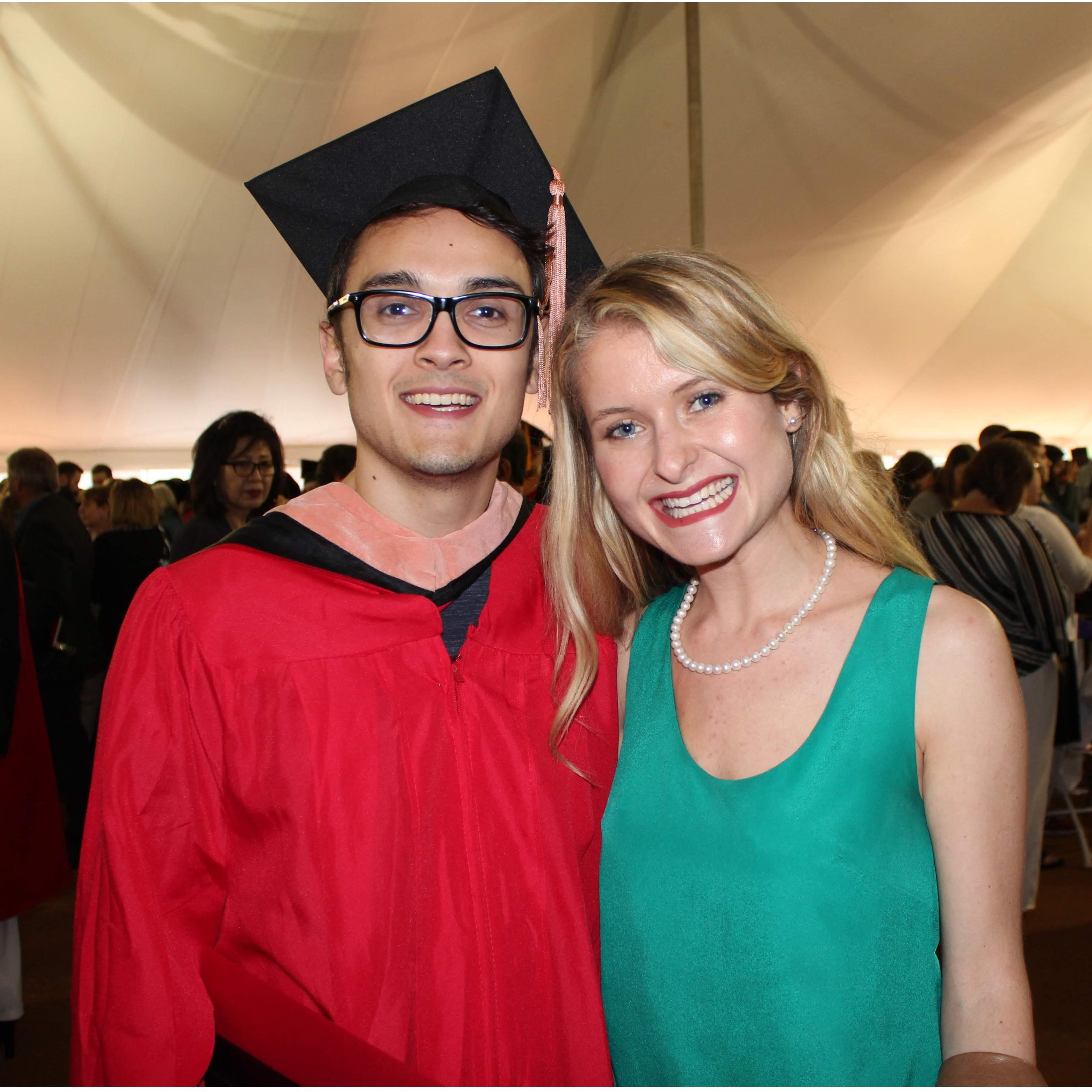 Krishna's Masters of Public Health Graduation Ceremony