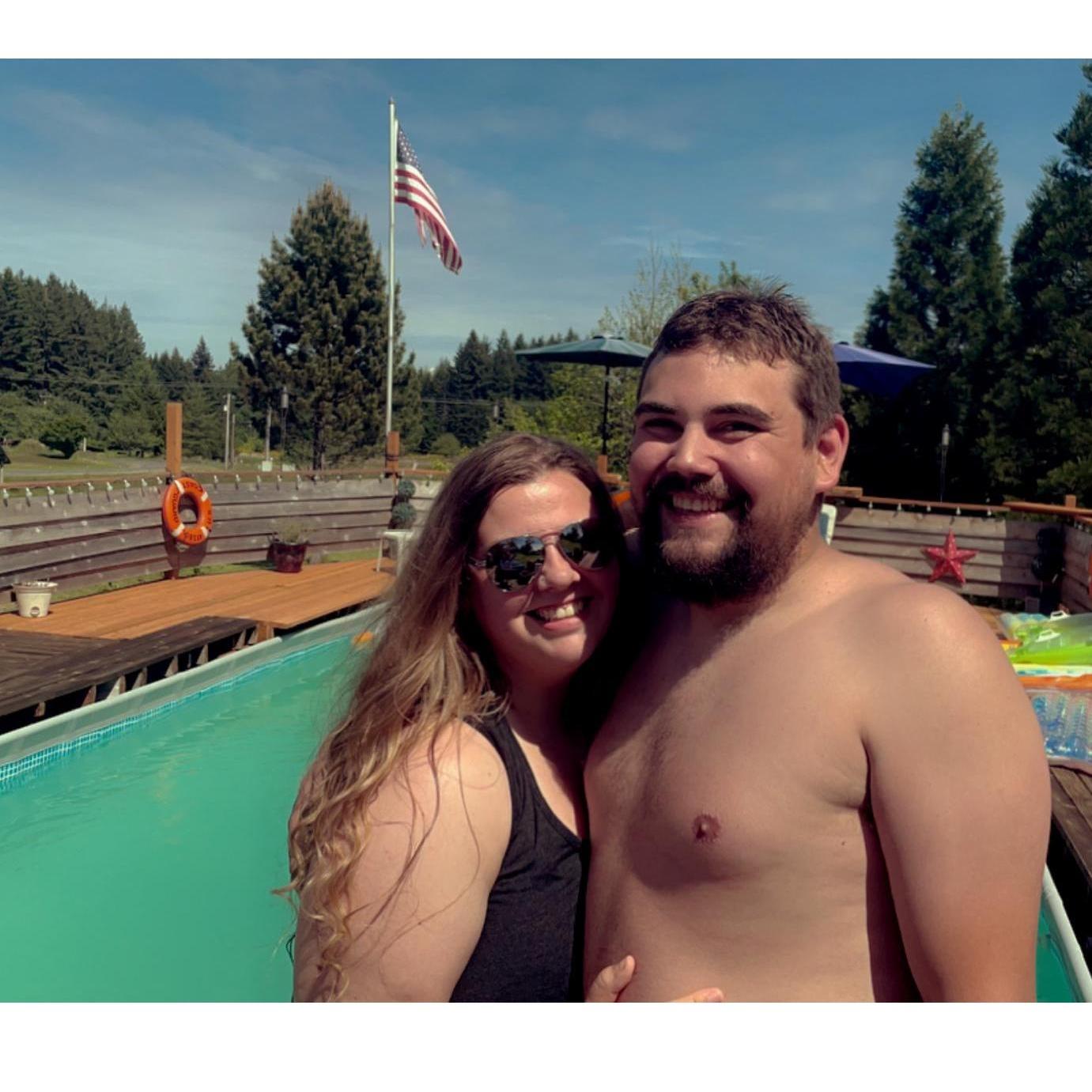 Summer days are meant for the pool!