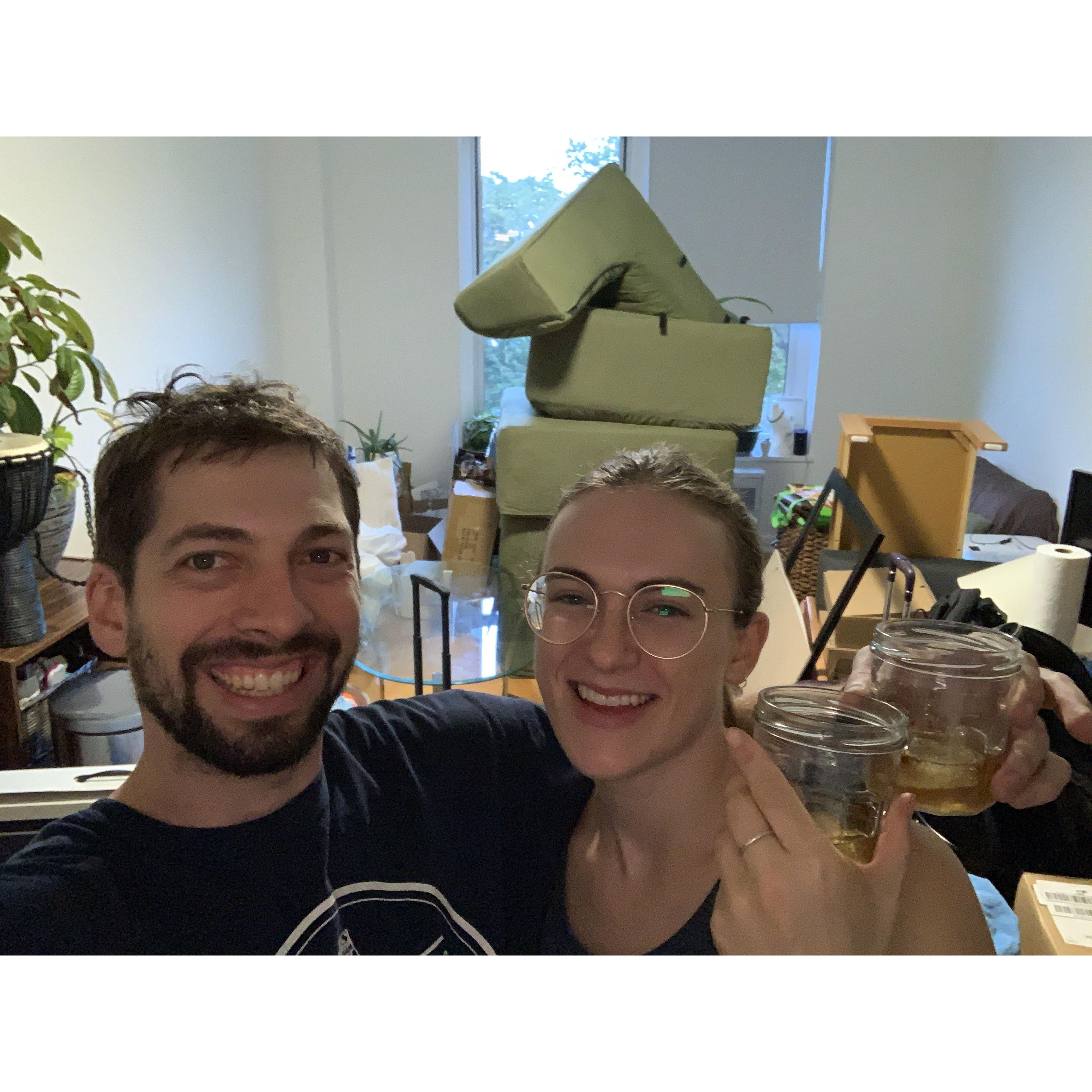 The day we moved to New York City - September 2019