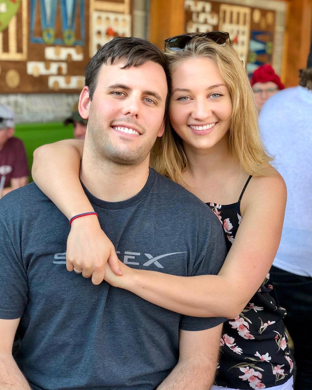 Matt visiting Maggie during her first assignment in Denver, Colorado
