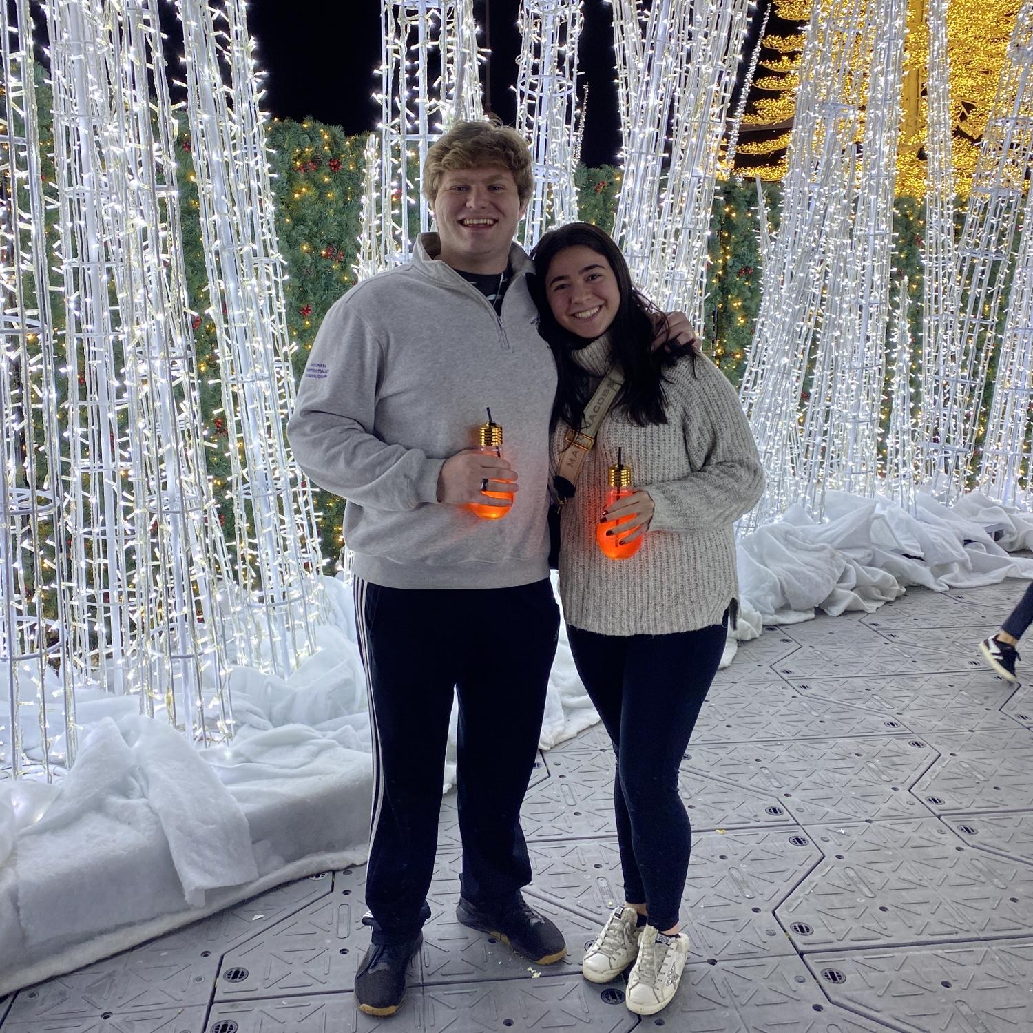 Christmas date night!