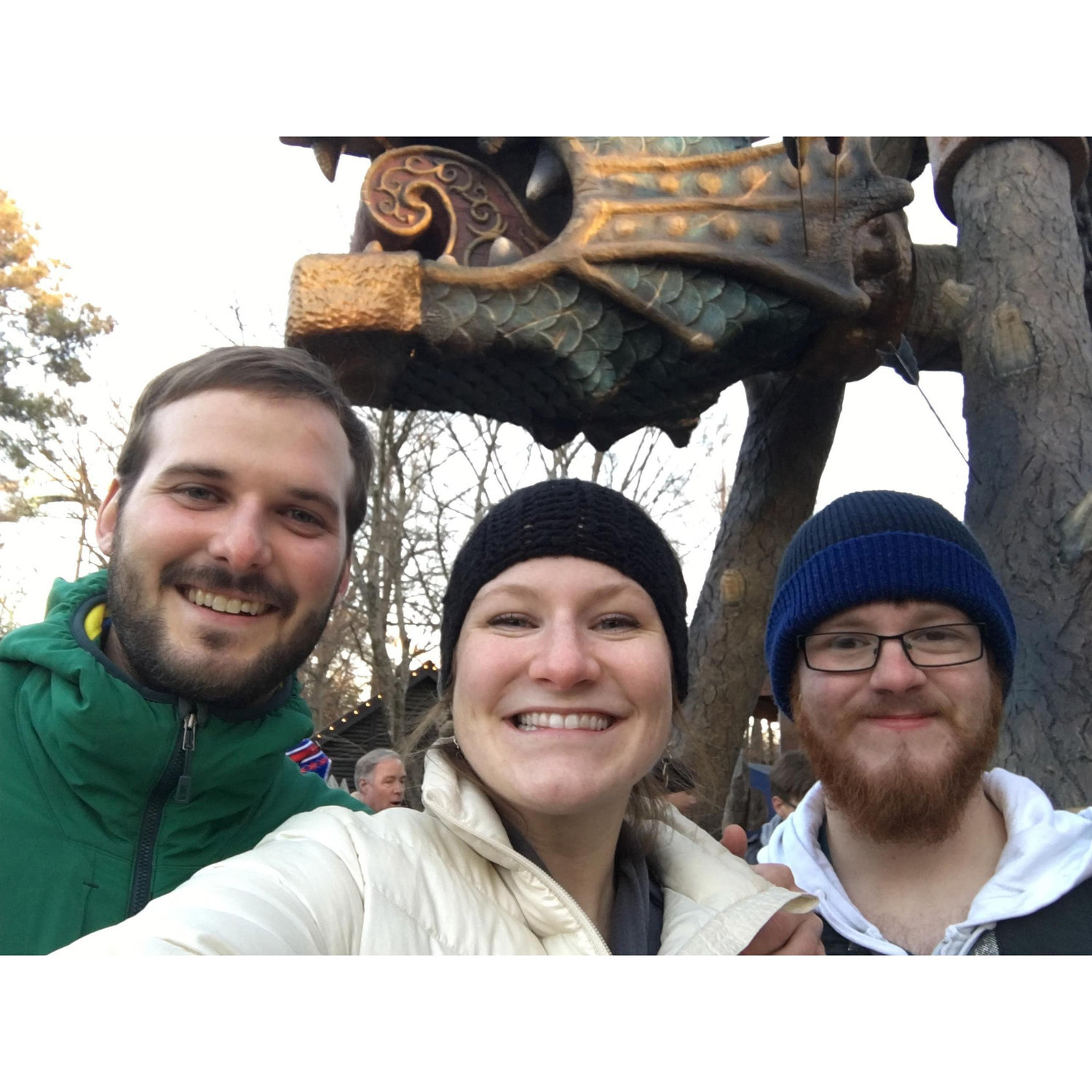 December 2017 at Busch Gardens.