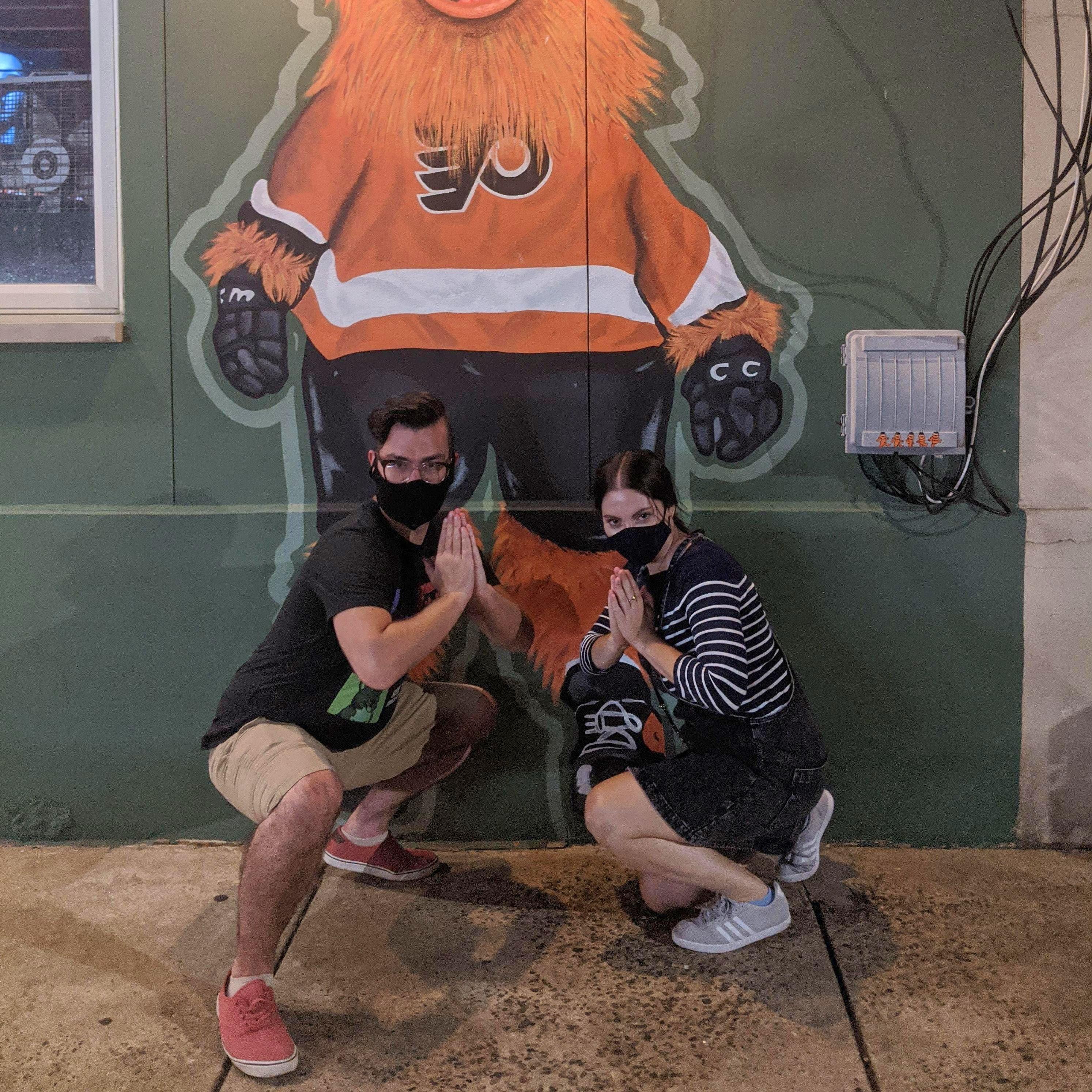 Abbey and Jeff wanted to move down to Philadelphia to start new careers and see if they liked living in the city. They moved in May 2020 and spent an uncertain pandemic going back to grad school.