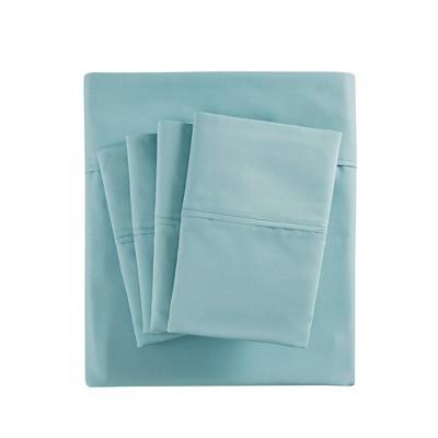Cotton Blend 6pc Sheet Set 800 Thread Count (Queen)Aqua