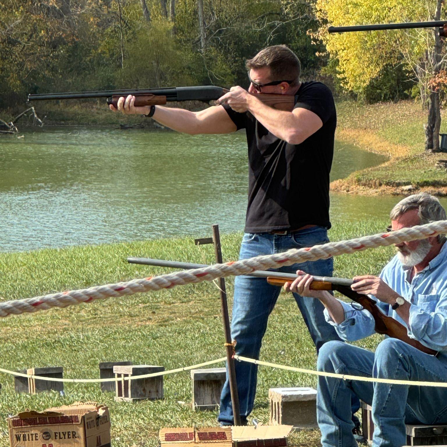Just a man, manning.
And Ashleigh being a stage mom from the club porch.