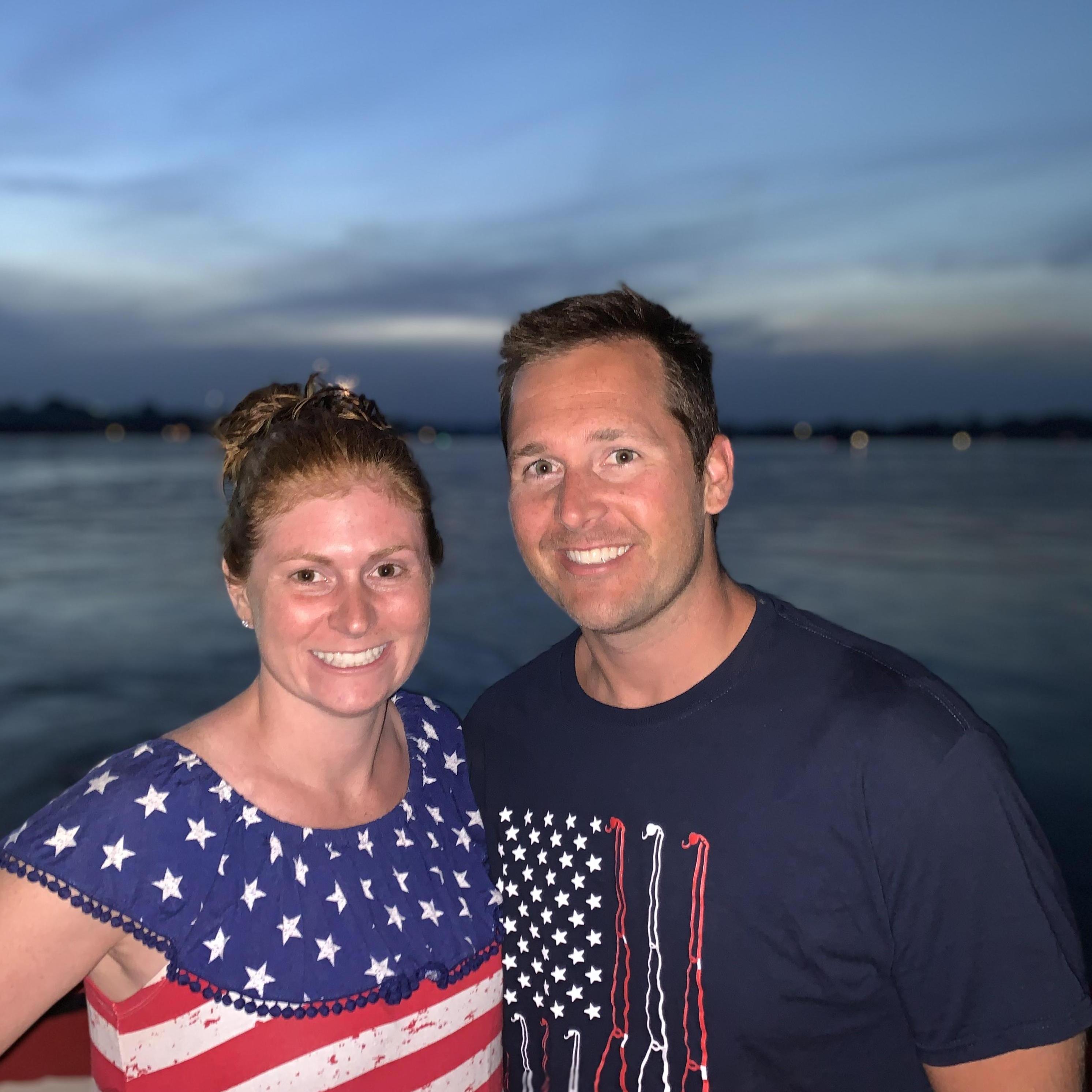 4th of July fun visiting Dean's friend Briton and his wife Amapola in Minnesota.