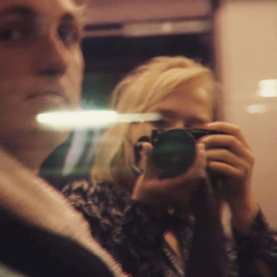 On the 6 AM train from Frankfurt to Luxembourg in January 2020.