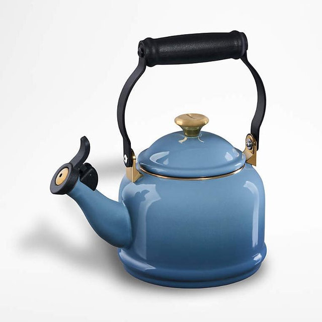 Le Creuset ® 1.25-Qt. Demi Chambray Whistling Tea Kettle