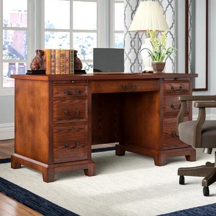 An Executive Desk for Irving’s Home Office