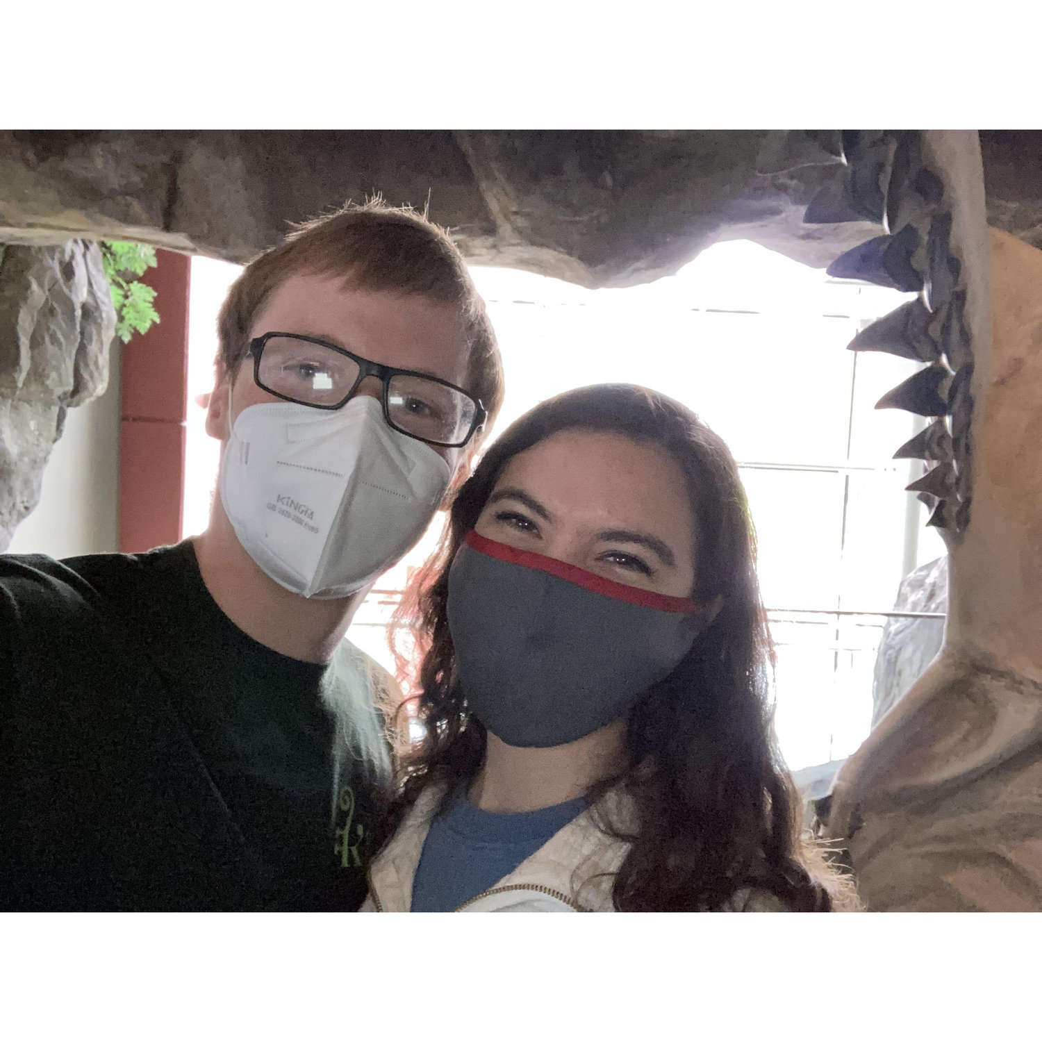 May 8, 2021 - Our 6-month anniversary, at the National Aquarium
