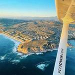 Private Air Tour Above Orange County Coastline