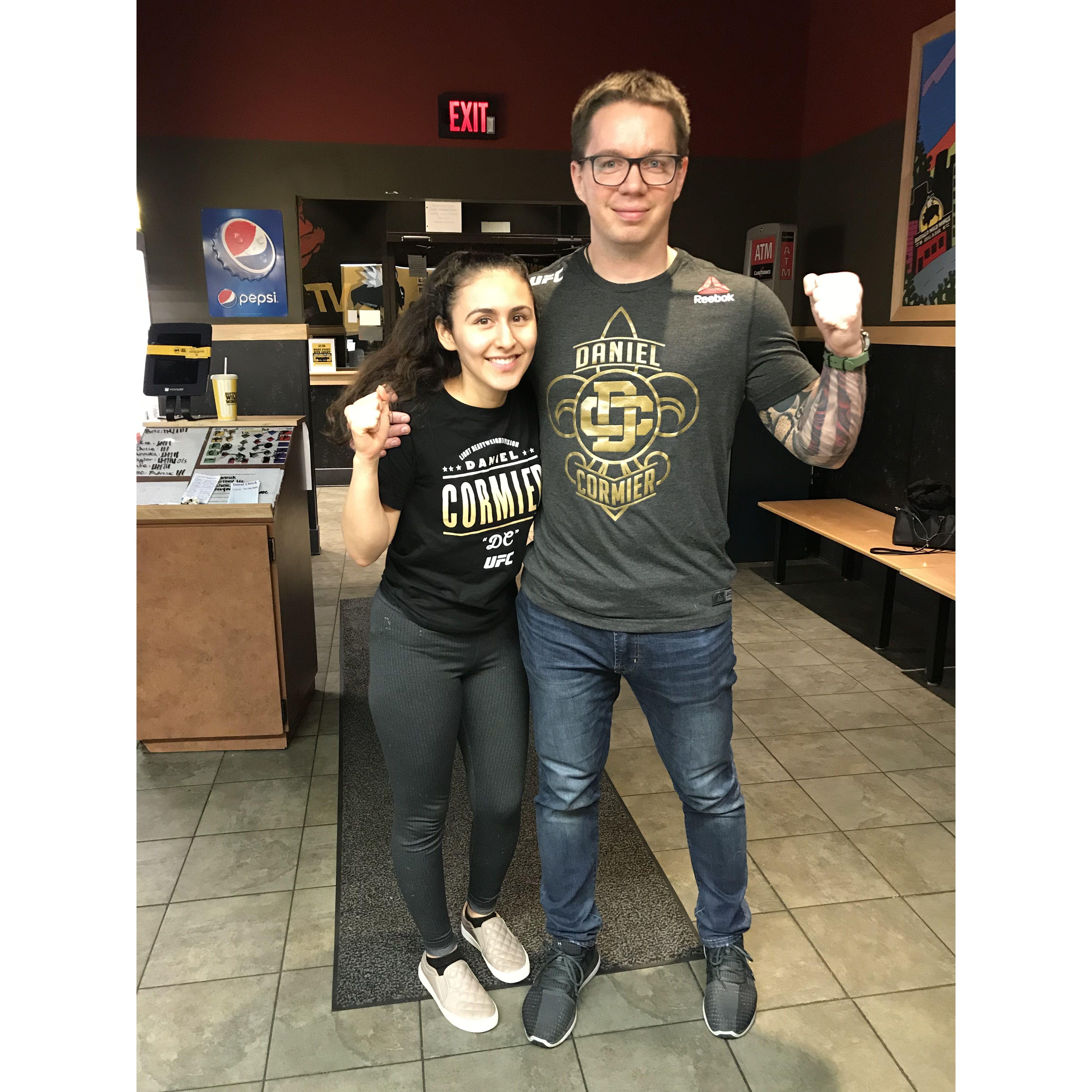 After watching UFC 229 at BWW in Roanoke, VA - October 2018