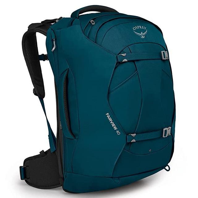 Osprey Women's Fairview 40 Travel Backpack, Night Jungle Blue, O/S