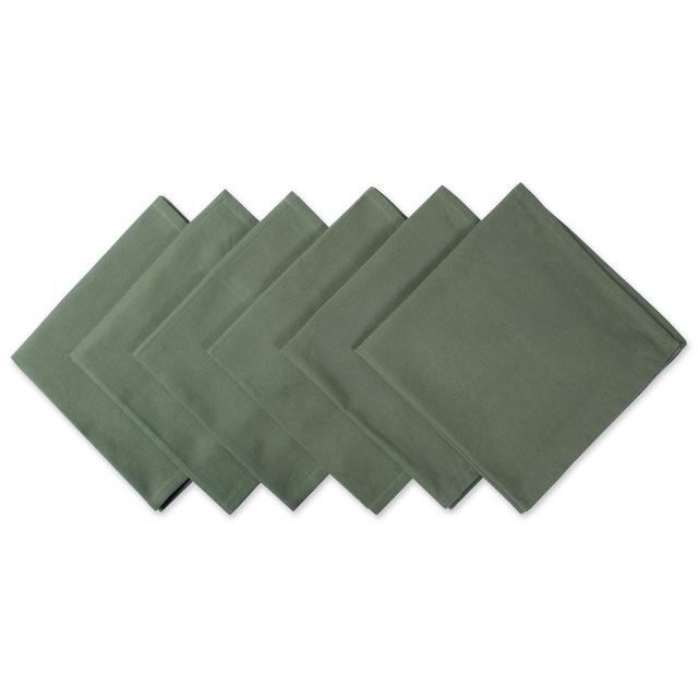 DII Solid Napkin Set Collection, 20x20, Sage, 6 Piece