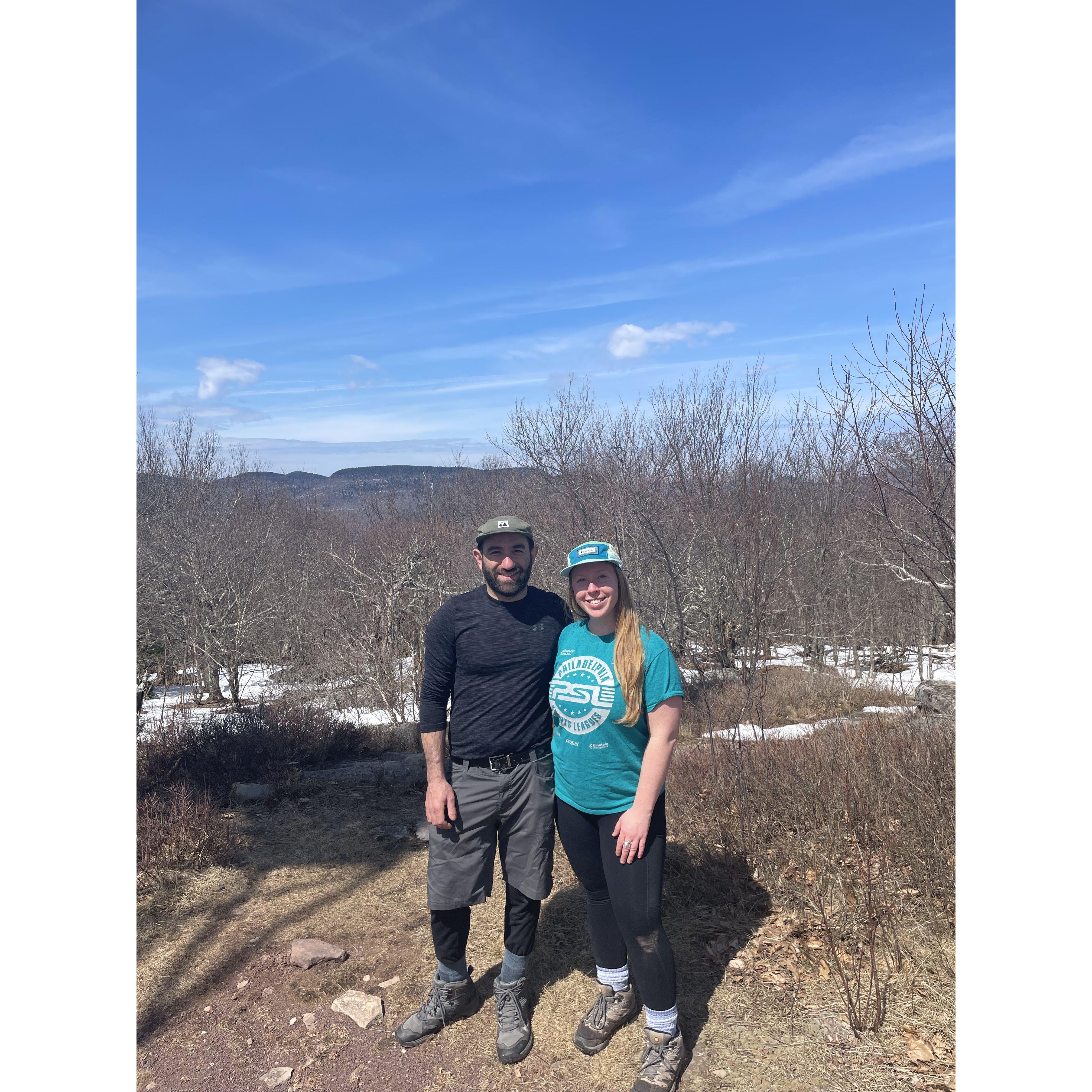 Hiking in the Catskills!
