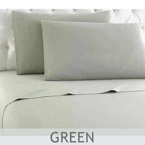 Micro Flannel Cal-King Sheet Set (Green)