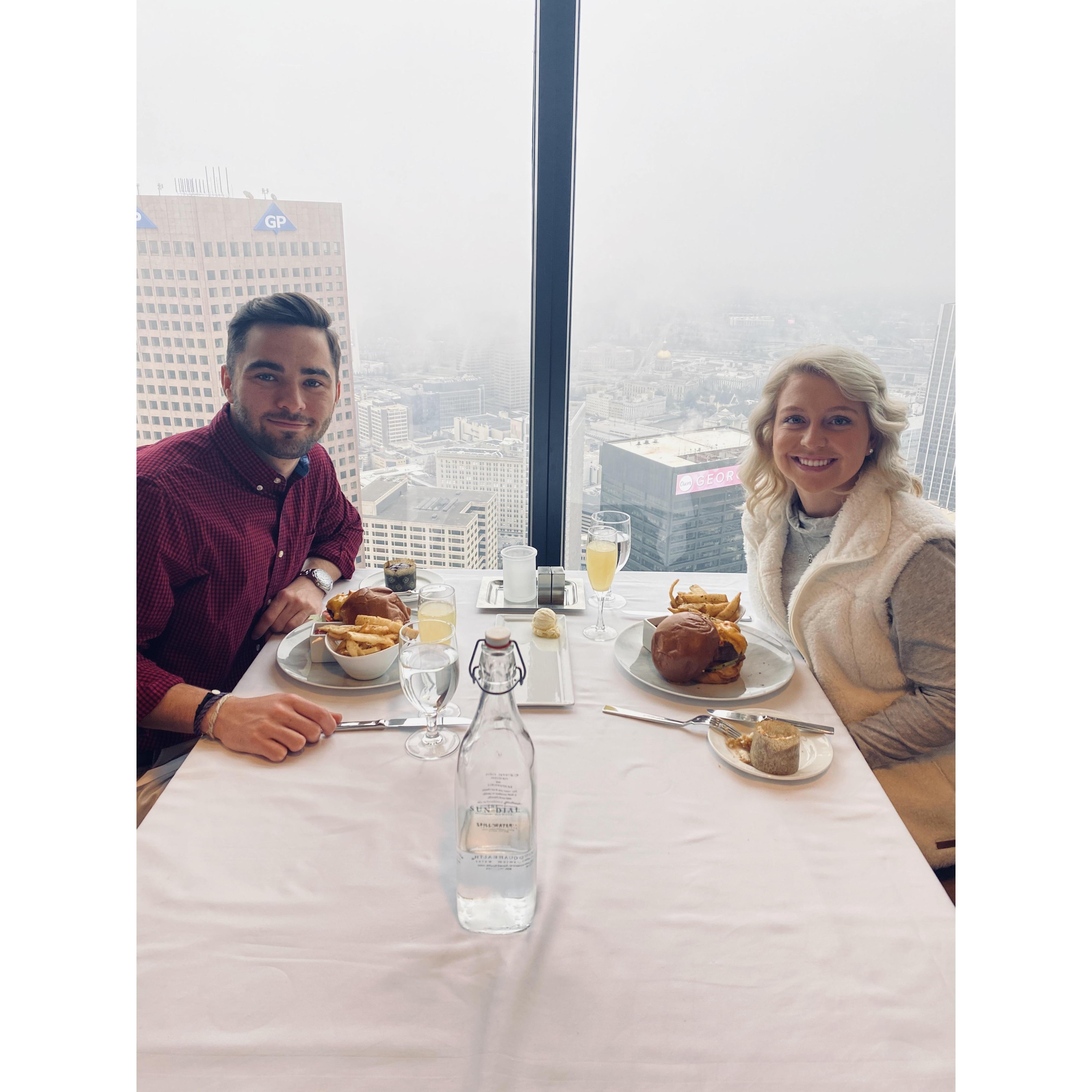 Brunch at the Sun Dial!