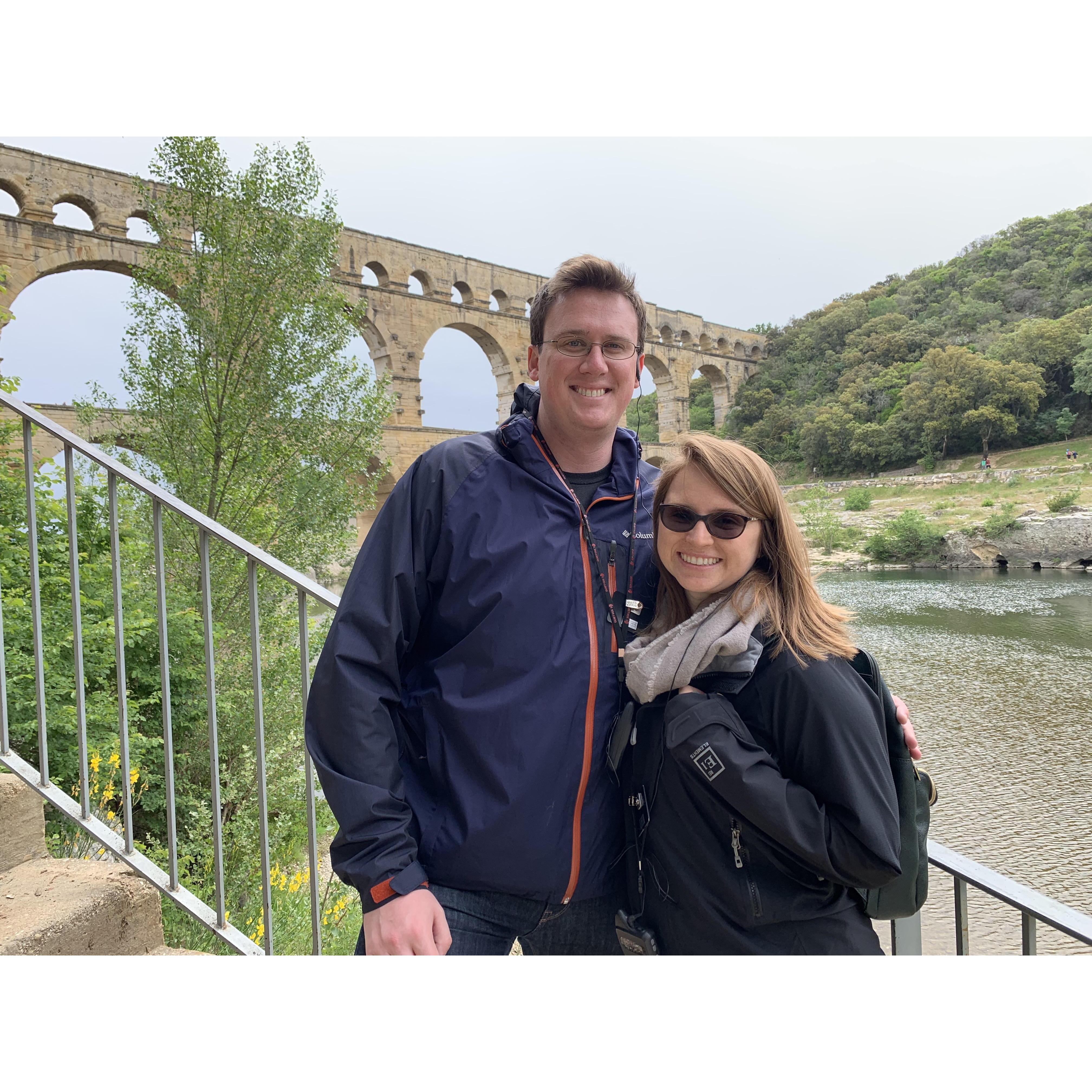 Traveling in Southern France - visiting the Pont Du Gard