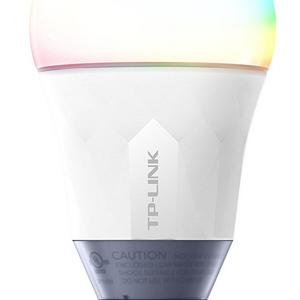 TP-Link Multicolor Smart Wi-Fi LED Bulb, Dimmable, Tunable White, No Hub Required, 60W Equivalent, Works with Amazon Alexa, 1-Pack (LB130)