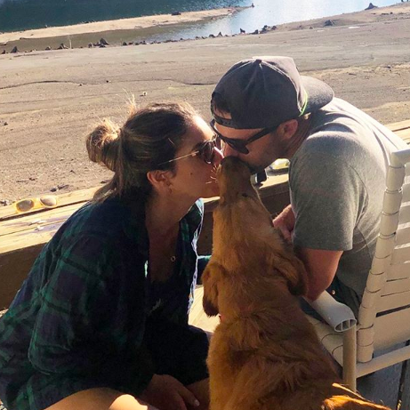 Our favorite thing: family kiss!