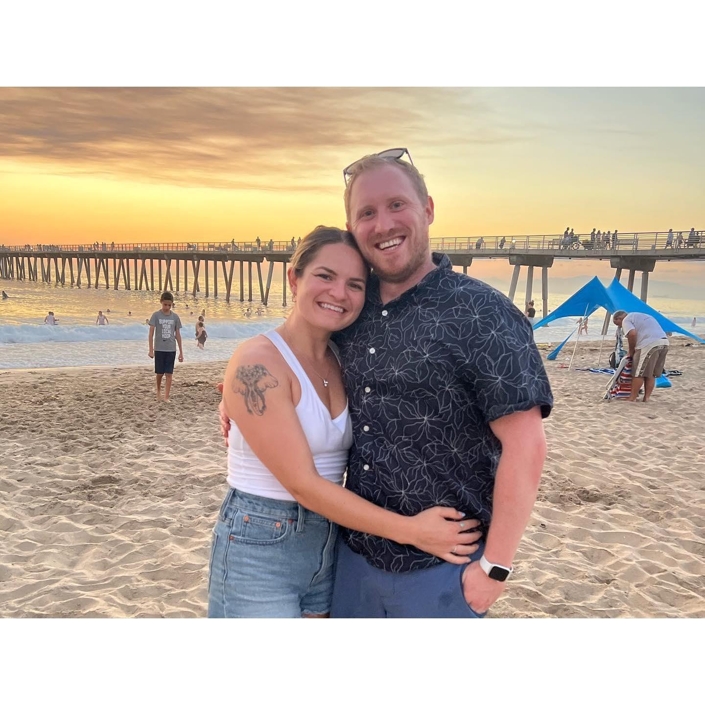 We love a good California sunset