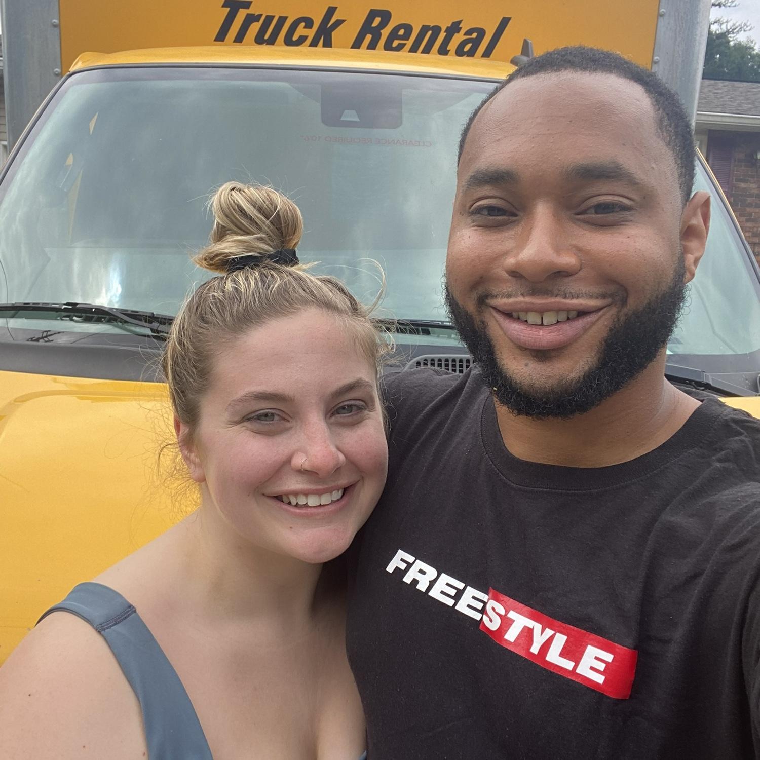 The day we moved-in & ended long distance