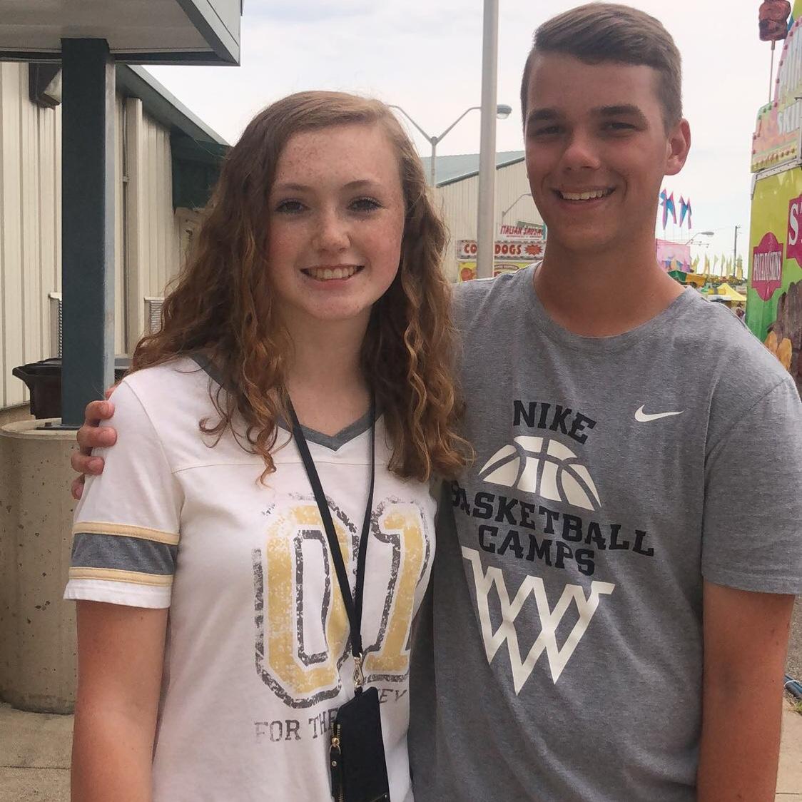 Our first picture together 2018