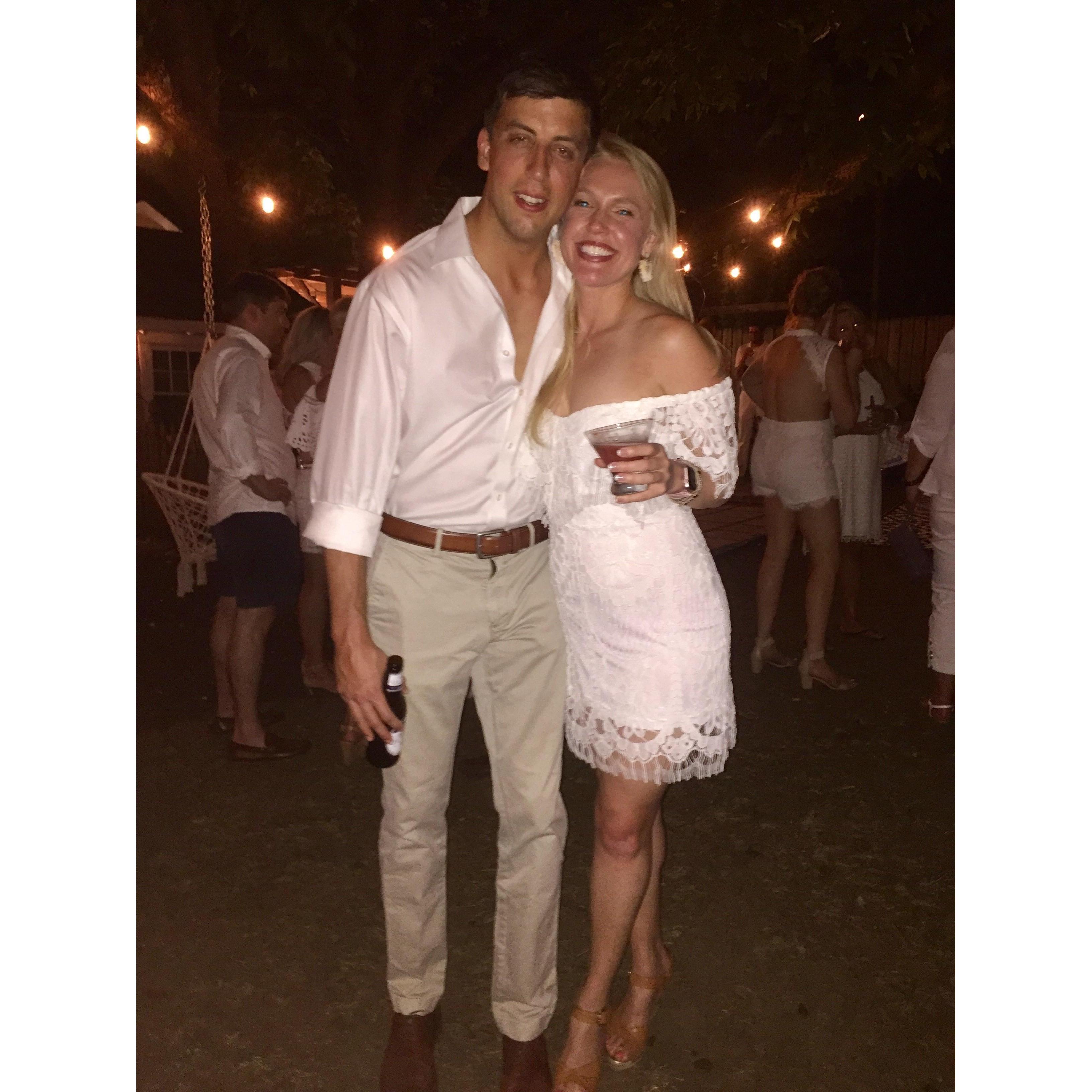 August 23, 2018 - Lisa & Abe become an official couple after friend Becky's backyard party! Hubba Hubba