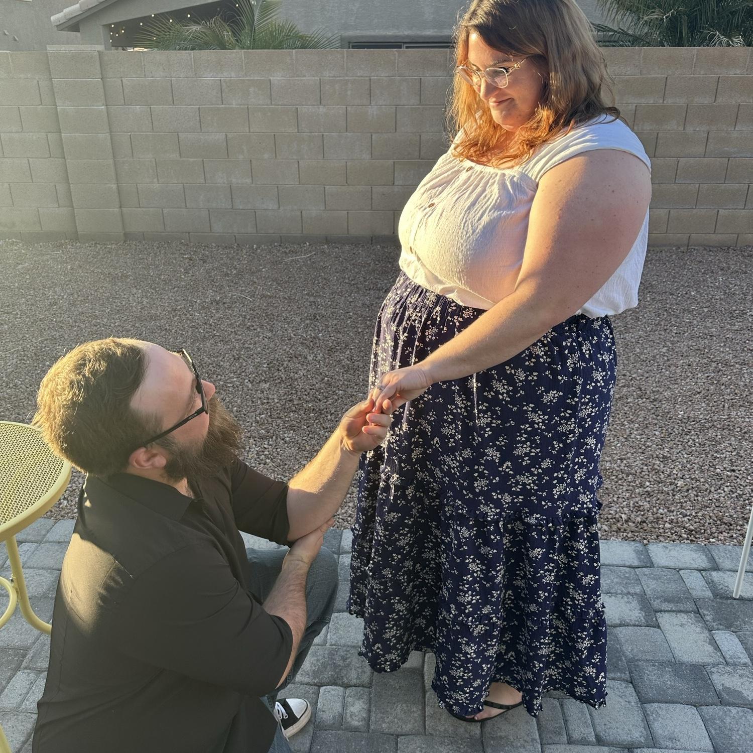 We’re engaged! 
- April 9, 2023