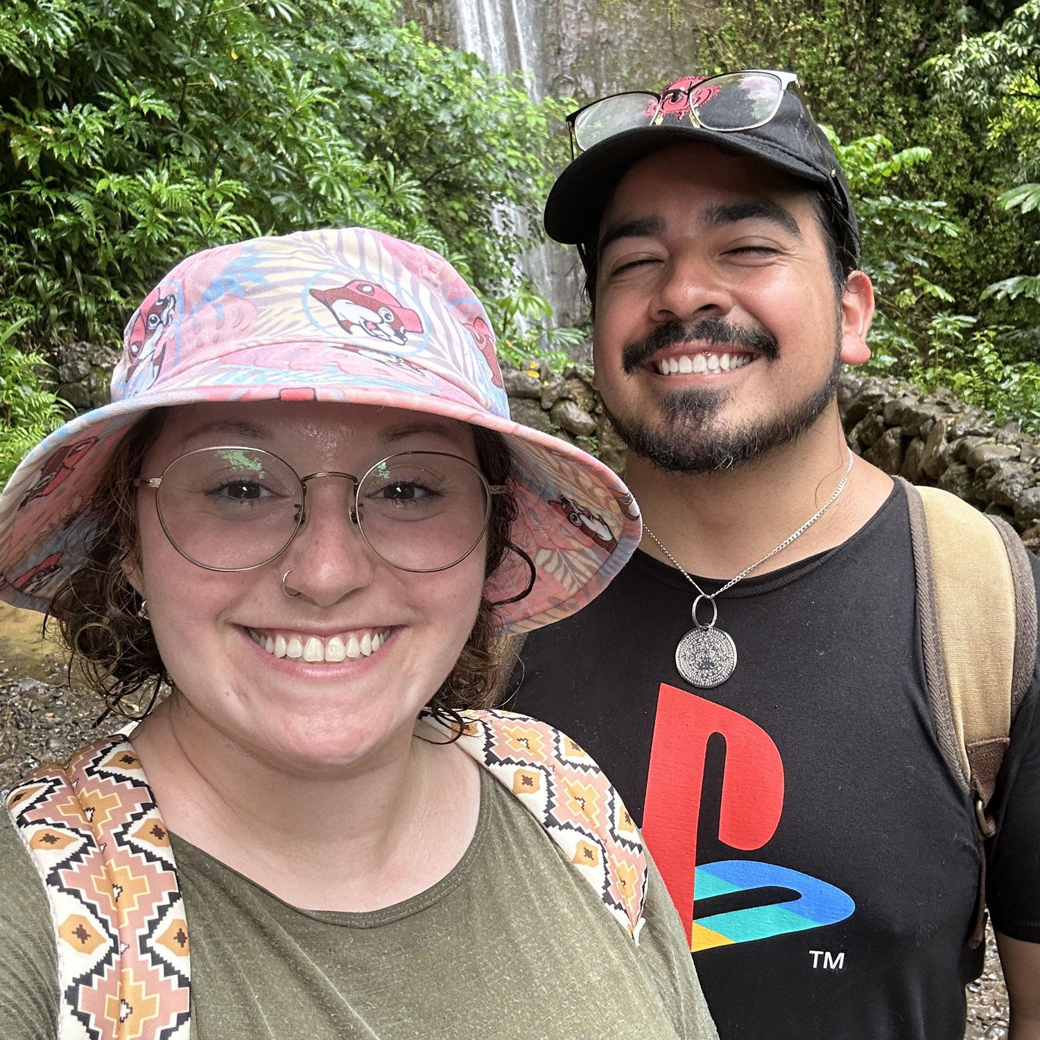 Manoa falls in Hawaii - no dinosaurs but a lot of cats (and rain)