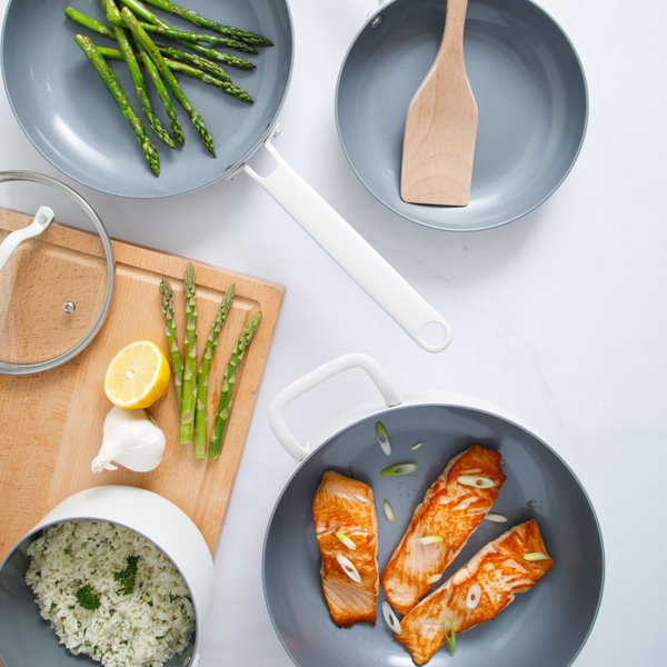 Martha Stewart Emmeline Ceramic Nonstick Cookware Set - Thumbnail 3