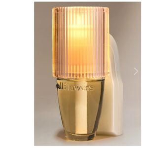 Champagne Sparkly Fluted Nightlight Wallflowers Scent Control™