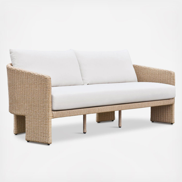 TOV Furniture, Alexa Performance Fabric Outdoor Sofa | Zola
