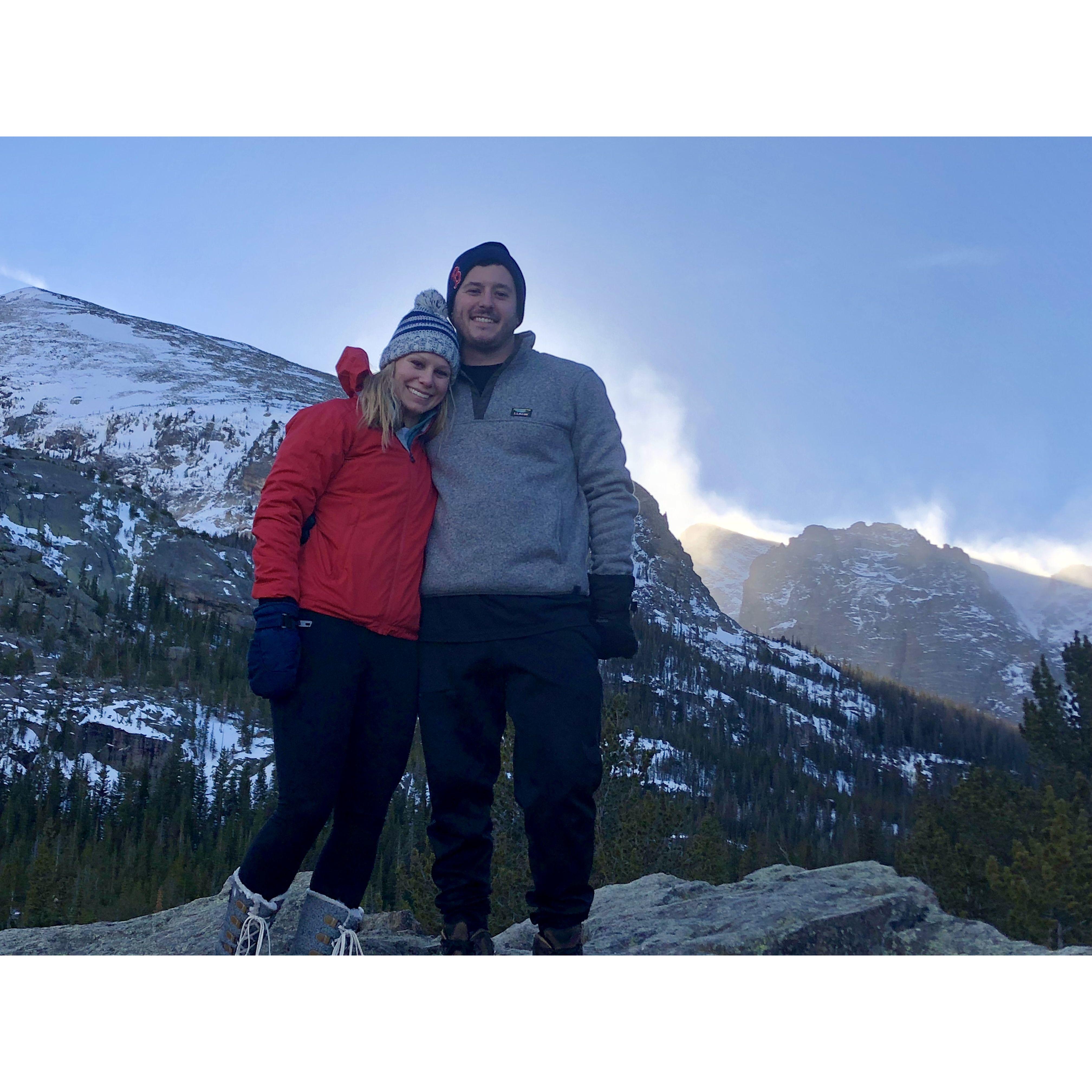 A trip to Rocky Mountain National Park while Nick visited Colorado as Sarah was there for a PA school rotation.
January 2018
