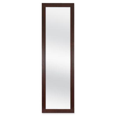 Over-The-Door Hanging Mirror in Black