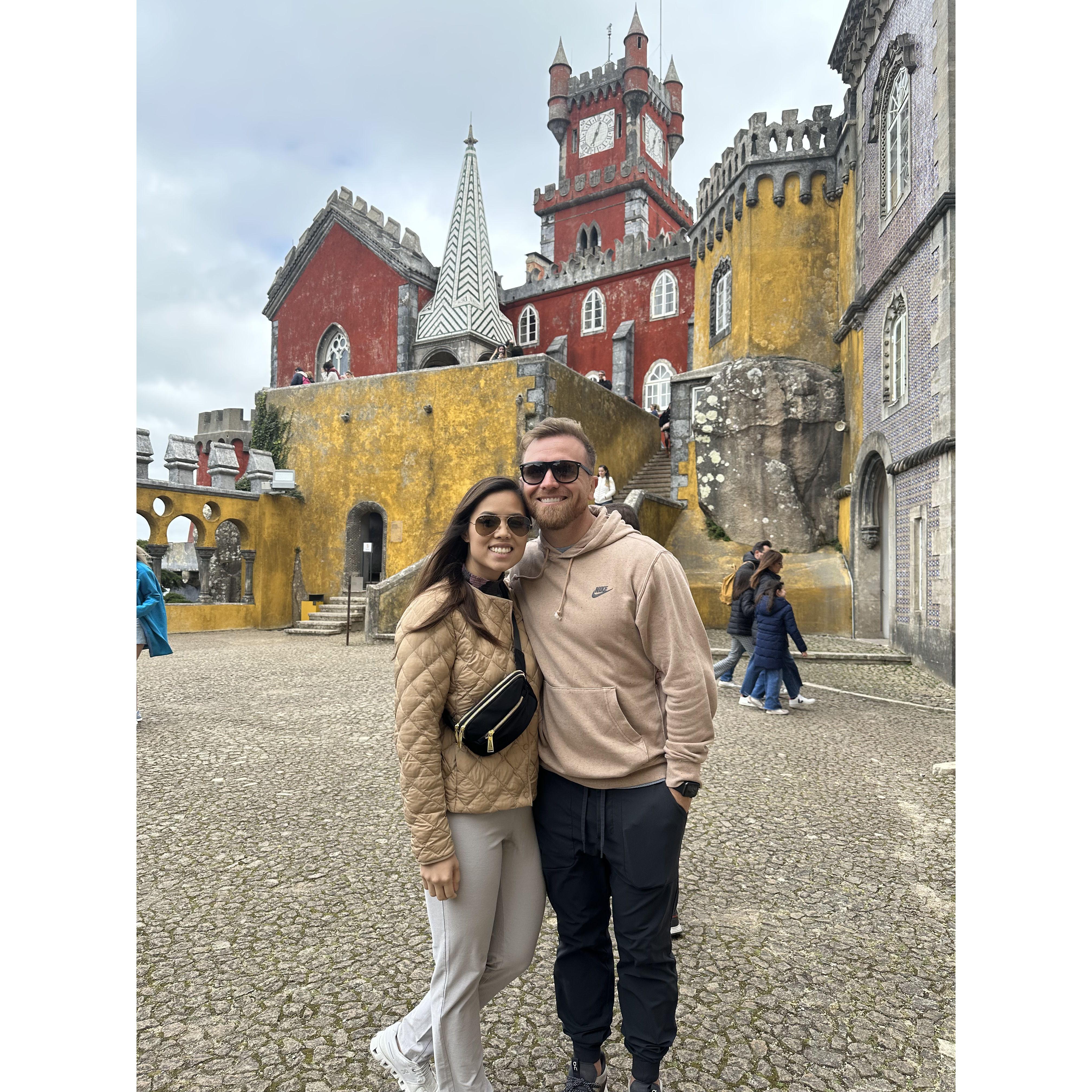 Sintra, Portugal- indulging Justin's love of castles